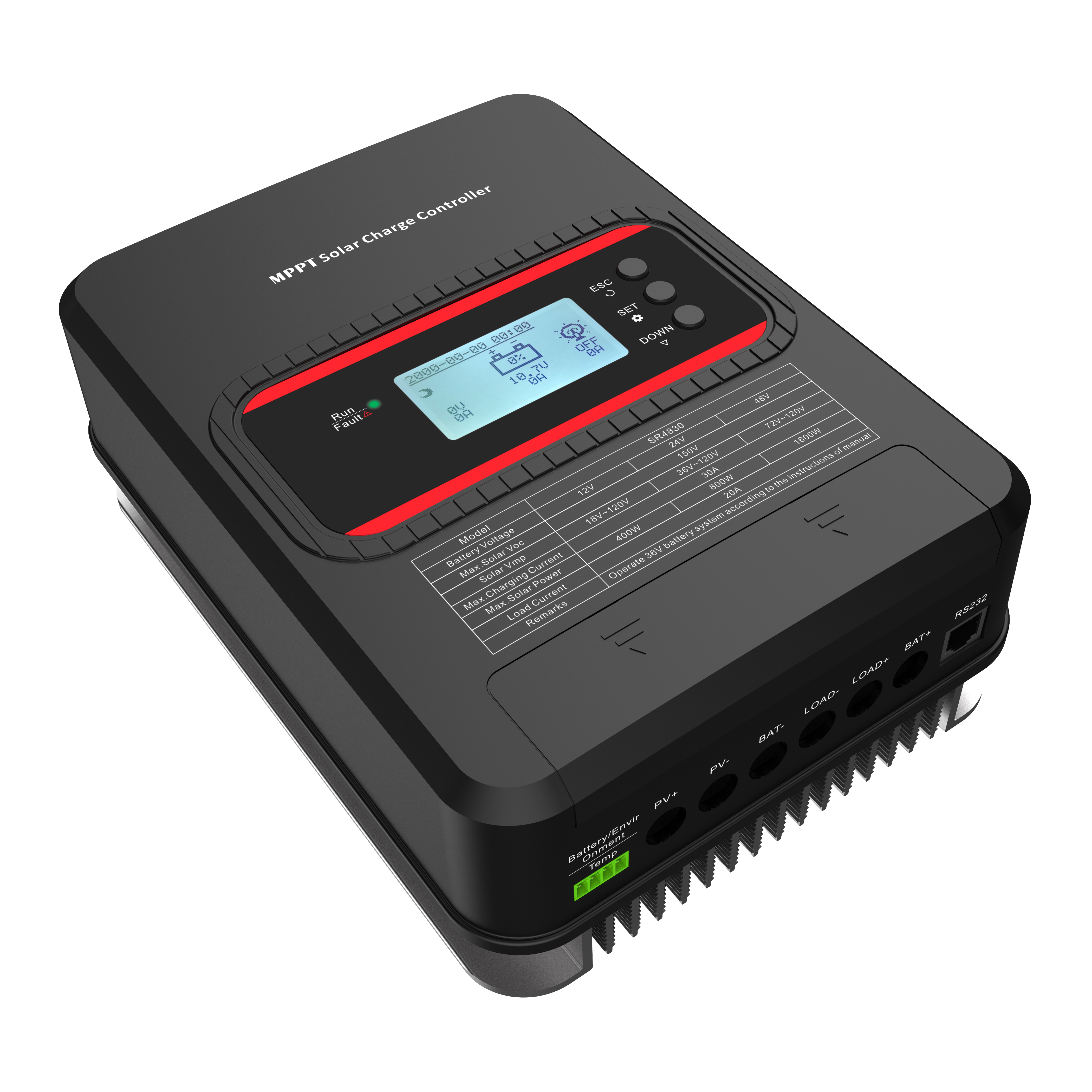 SR Series MPPT Solar Charge Controller