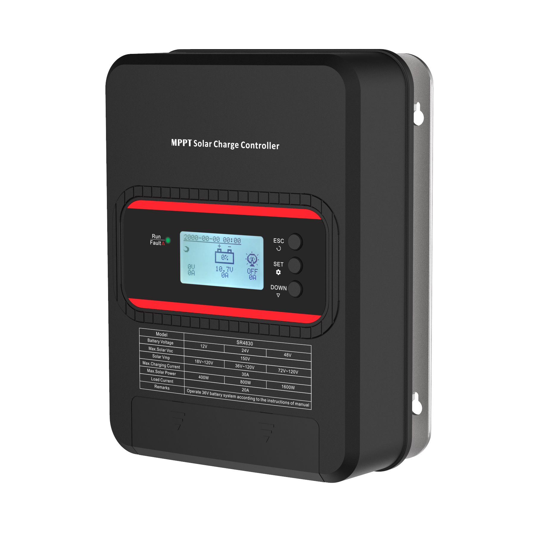 SR Series MPPT Solar Charge Controller